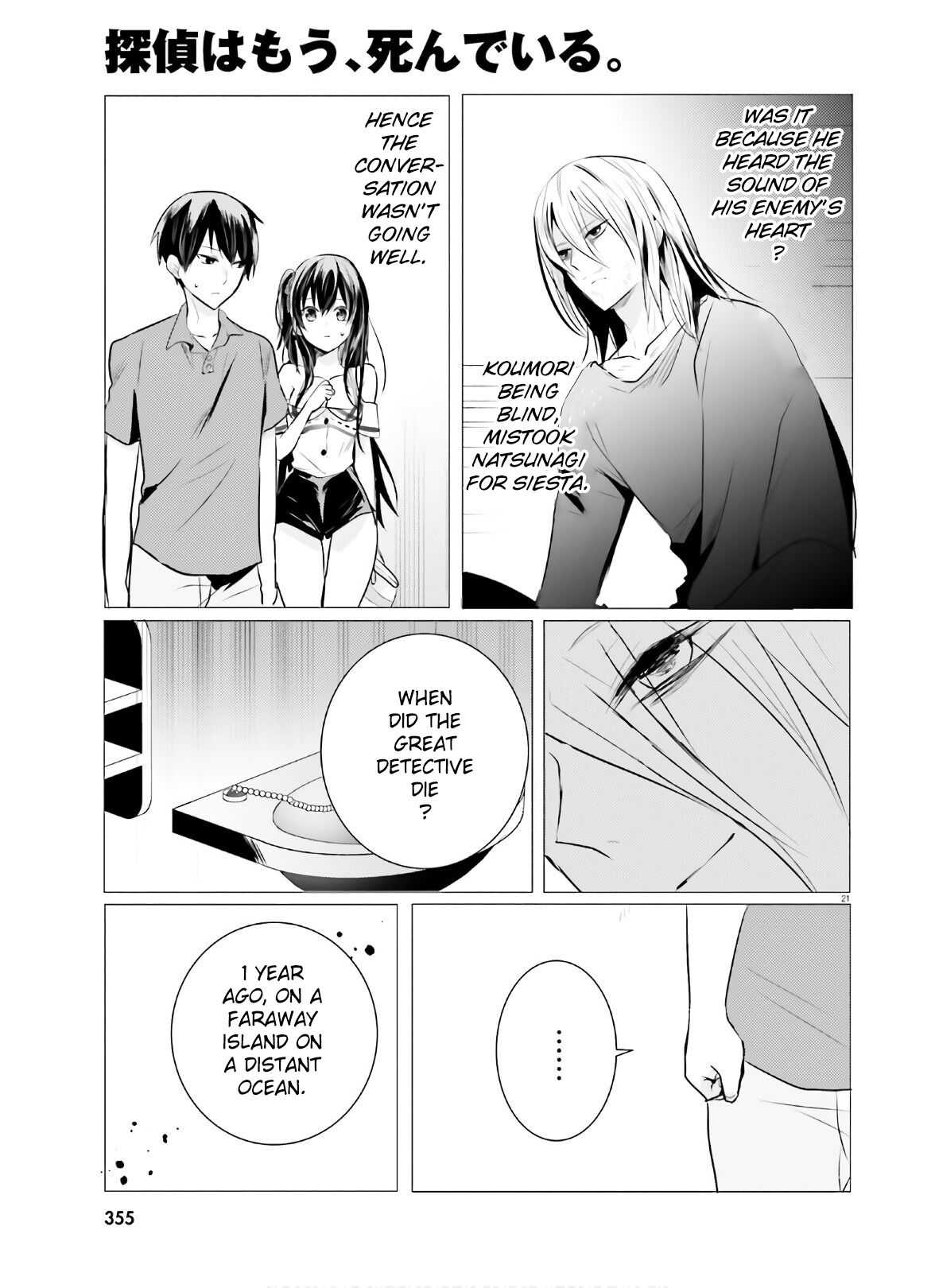 Tantei wa Mou, Shindeiru Chapter 8 21